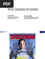 Rfid Design Studies: Dr. KVS Rao Prof. Raj Mittra