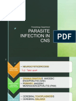 Parasitology Department Guide to Parasitic CNS Infections