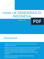 Praktik Demokrasi Di Indonesia