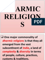 Dharmic Religions: Hinduism and Buddhism