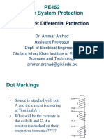 PE452 - Lect9 - Differential Protection