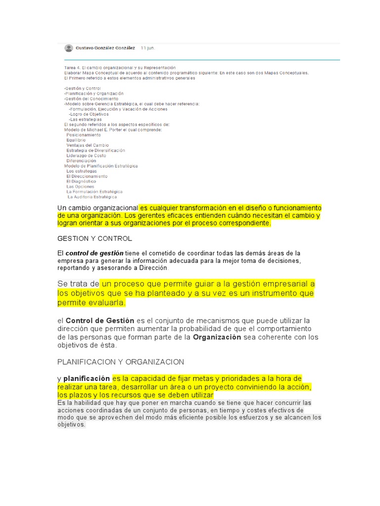 Estrategias de Gestión Organizacional | PDF | Crecimiento personal y ...