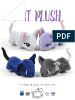 Rat Plush Sewing Pattern