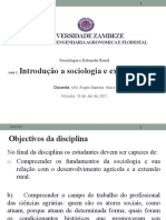 Aula1 - 2021 Introducao A Sociologia