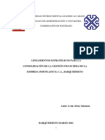 antecedente TGEHD30salomon_2012 lineamientos estre gestion financiera INDUPLASTCO