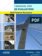 Manual for Bridge Evaluation, 3rd Edition, 2020 Interim Revisions