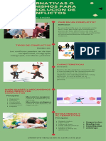 Infografia Alternativas para Resolucion de Conflictos