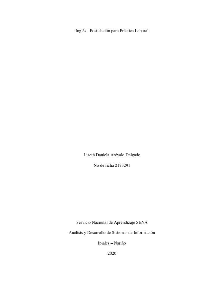 Internship Application for IT Position | PDF | Java Script ...