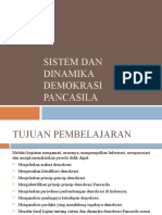 Sistem Dan Dinamika Demokrasi Pancasila