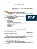 Cardiomiopatiile