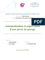 Automatisation Et Supervision D'une Porte de Garage