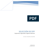 Selección de EPP