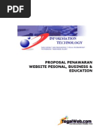 Download CONTOH PROPOSAL PENAWARAN WEBSITE by Mr-Riski Aditya SN49540221 doc pdf