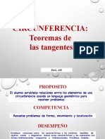 1ro Secundaria S1 GEO Teoremas de Las Tangentes