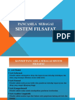 Konsep Pancasila Sebagai Sistem Filsafat