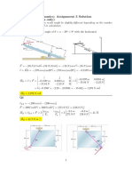 Statics and Dynamics: Assignment 3 Solution (Select Questions Only)