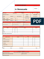 Planilla Formato Banco de Venezuela