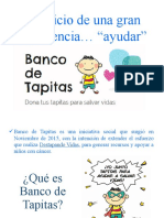 Presentación Banco de Tapitas