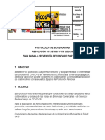 Protocolo de bioseguridad COVID-19 Ferrelectricos