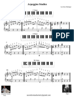 Arpeggio Chords Major Dim