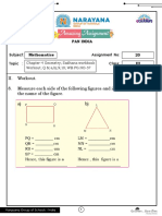  CLASS III MATHS ASSIGNMENT -20