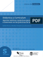 Sofia Piccio Idactica y Curriculum Aportes Teoricos y Practicos para Pensar e Intervenir en Las Practicas de La Ensen Anza E