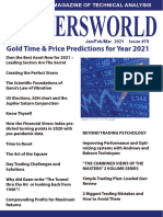 Gold Time & Price Predictions For Year 2021: Jan/Feb/Mar 2021 Issue #79