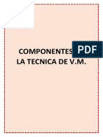 Componentes de La Tecnica de V.M