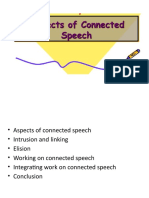 Aspects of Connected Speech