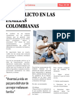 Columna Periodisticaa - Conflicto en Las Familias Colombianas