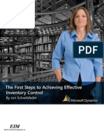 First Steps To Achieving Effective Inventory Control