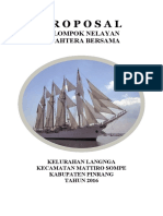 Proposal: Kelompok Nelayan Sejahtera Bersama