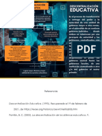 La Descentralización Educativa - Mapa Conceptual