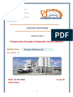 Concrete Technology: No. of Test