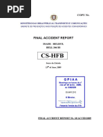 CS-HFB: Final Accident Report