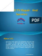 LED, LCD TV Repair and Services