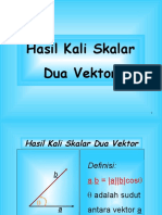 Hasil Kali Skalar