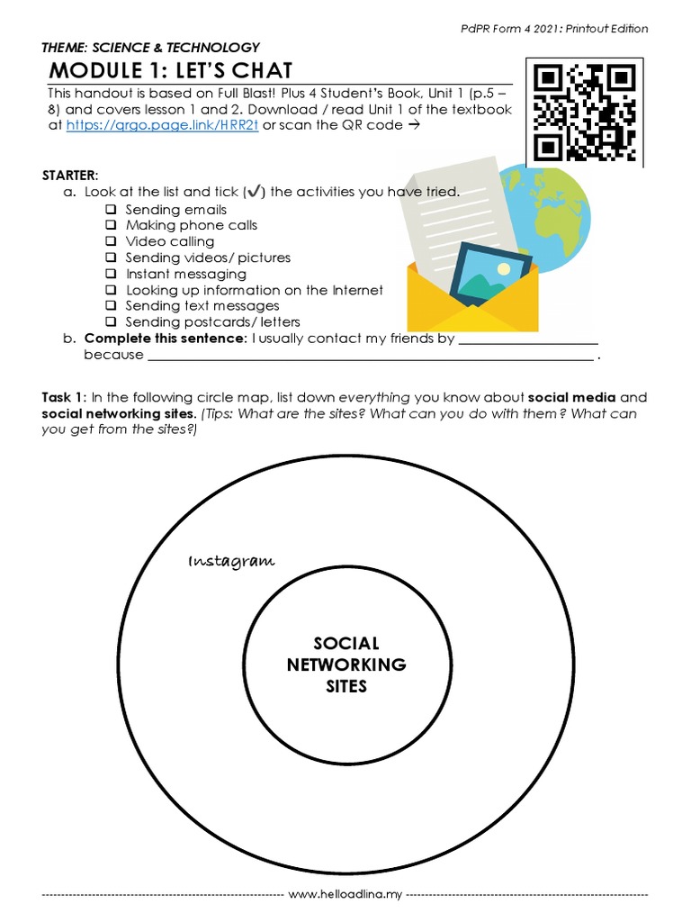 Module 1: Let'S Chat: Instagram | PDF | Verb | Books