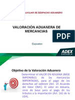 Valoración Aduanera