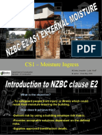 CS1 - Moisture Ingress: Department of Construction Bachelor of Construction