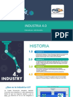 Industria 4.0: revoluciones industriales y componentes clave