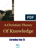 322073200 a Christian Theory of Knowledge Van Til