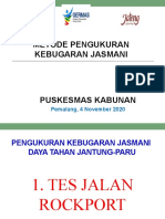 Metode Tes KEBUGARAN JASMANI