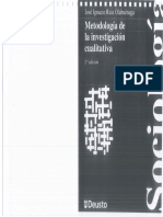 Jose Ignacio Ruiz Olabuénaga - Metodologia de La Investigacion Cualitativa