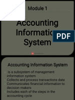 Accounting Information System Basics