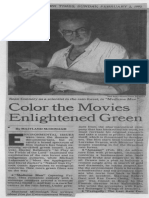 Color The Movies Enlightened Green
