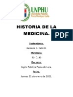 Historia de la medicina primitiva