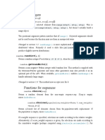 Functions for generating random integers and sequences