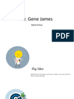 DR Gene James Digital Strategy