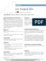 Surgical Skin Antisepsis